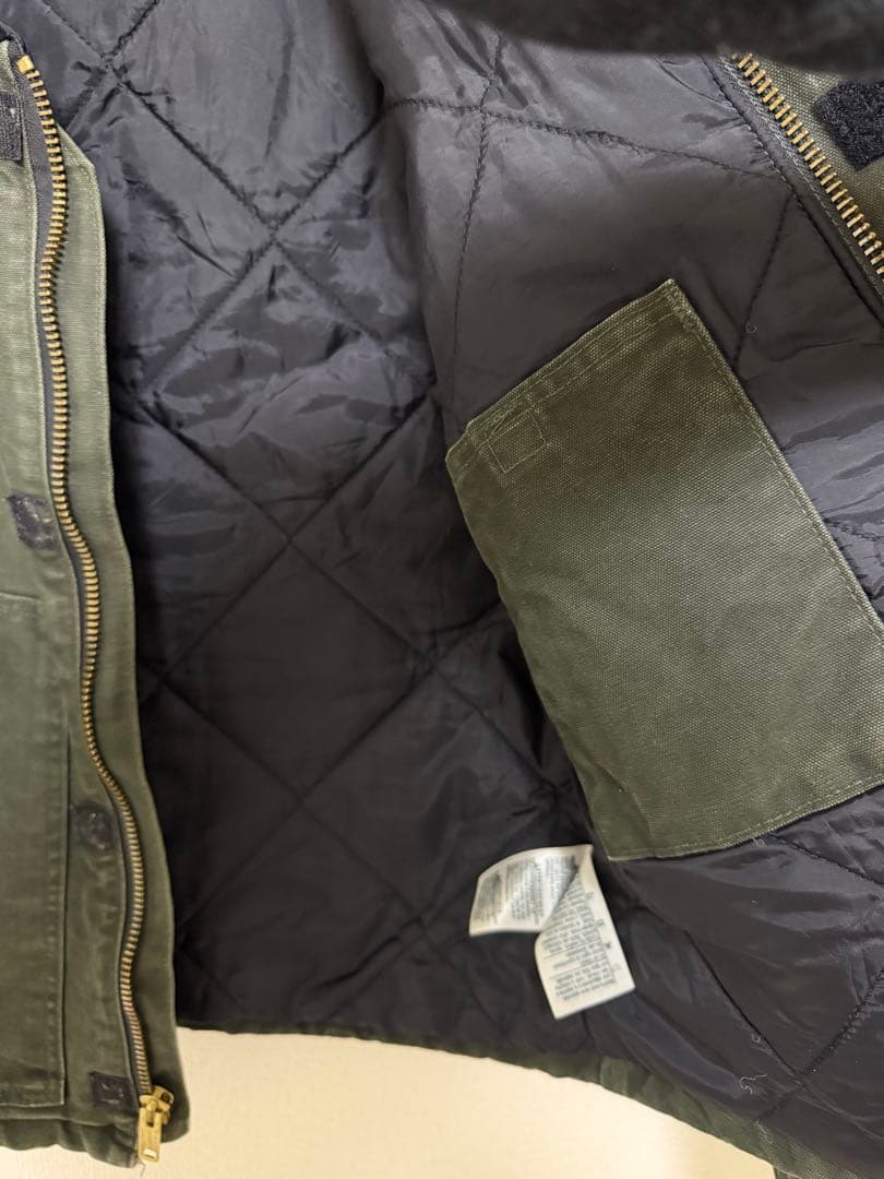 【希少サイズ】カーハート トラディショナルジャケット ショート丈 J22 MOS