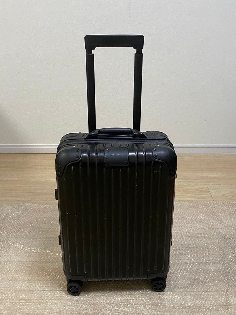 【a】RIMOWA リモア オリジナルキャビンS 31L ブラック