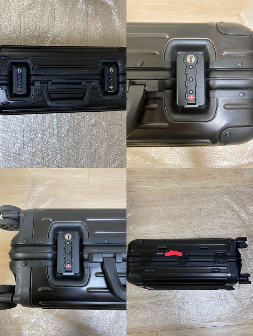 【a】RIMOWA リモア オリジナルキャビンS 31L ブラック