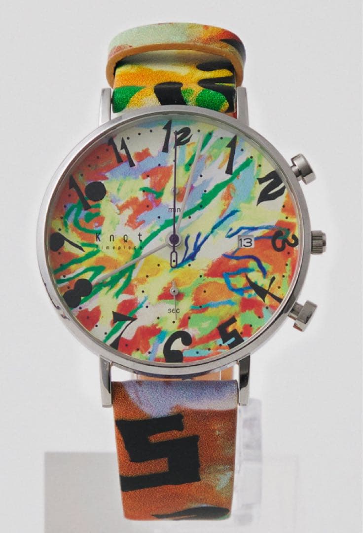 ヤンチェオンテンバール J_O×Knotウォッチ ブラック 腕時計