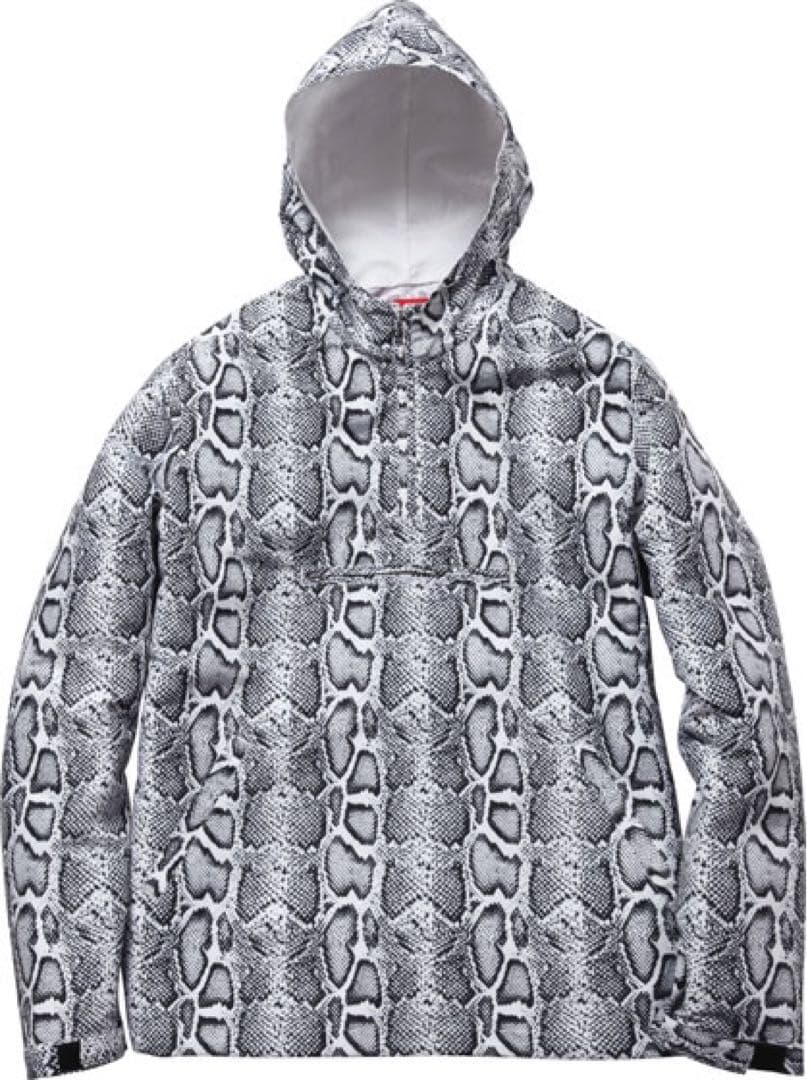 supreme パイソン柄 パーカー