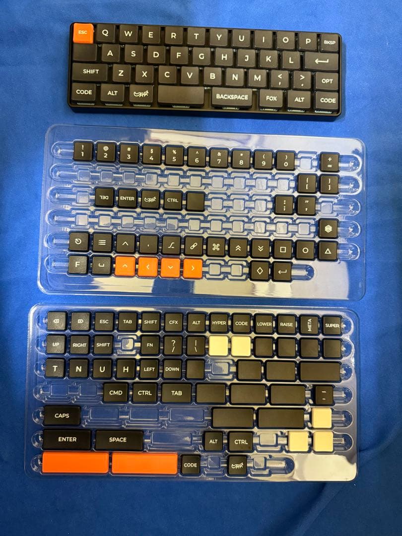 ロウスタッガード配列キーボードKaineko42R