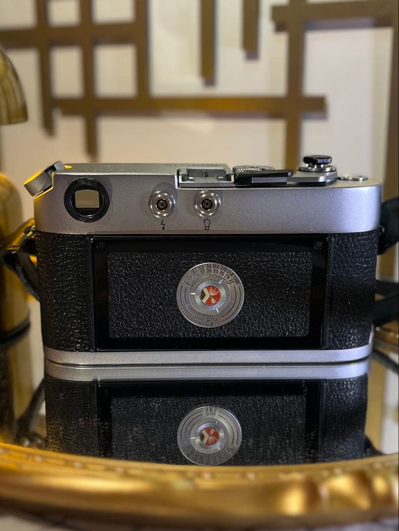 Leica M4 シルバー 121万番台 5cmレンズ Lマウントアダプター付