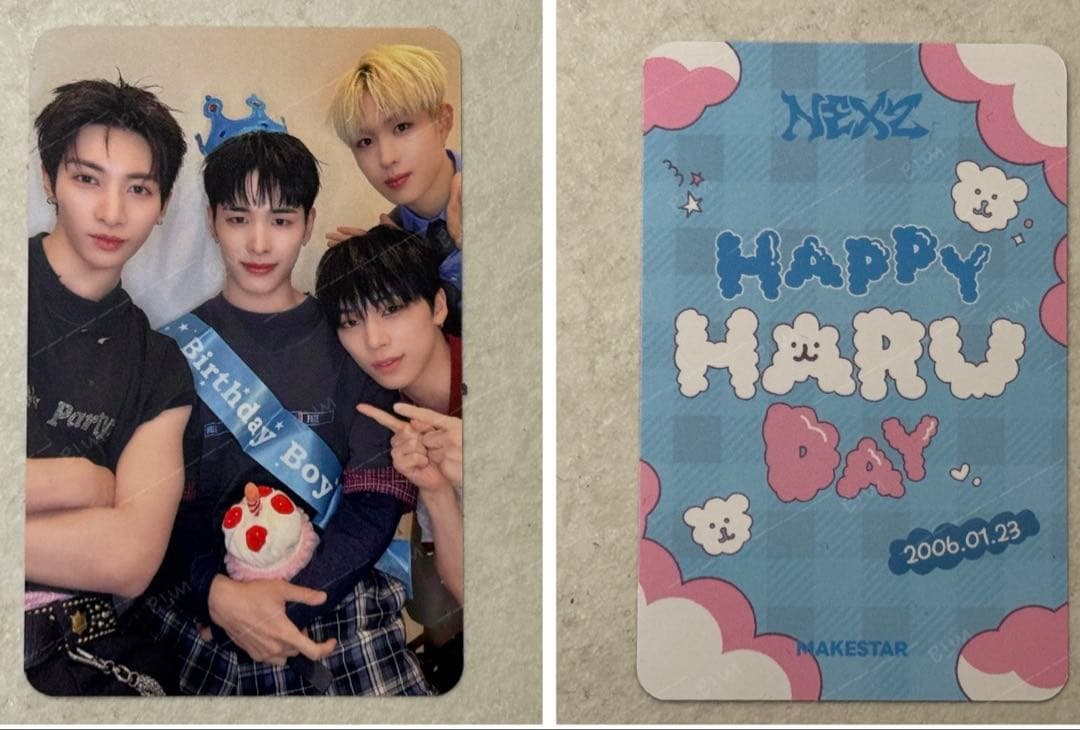 NEXZ HAPPY HARU DAY 限定トレカ