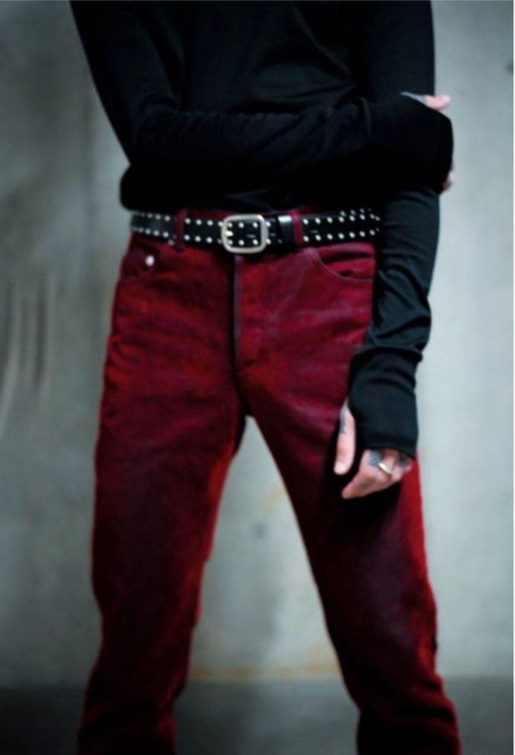 小物 JOHN LAWRENCE SULLIVAN STUDDED BELT