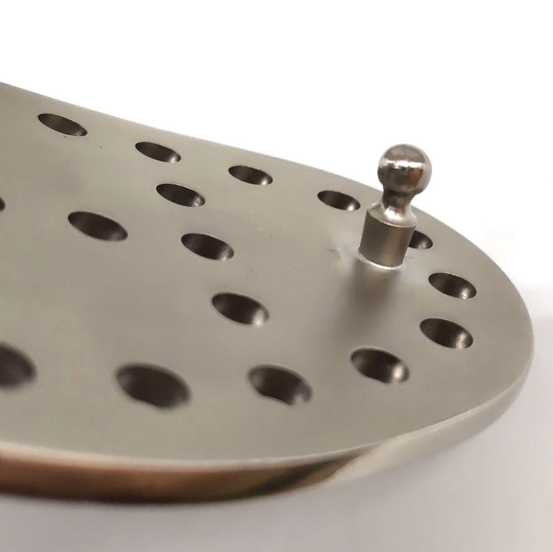 HERMES エルメス ベルト バックル シルバー パンチング