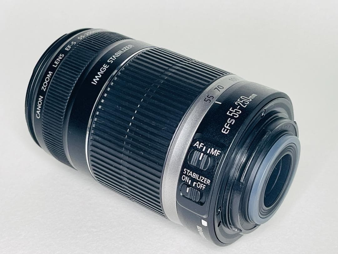 美品☘️Canon キャノン EF-S 55-250mm f4-5.6 IS