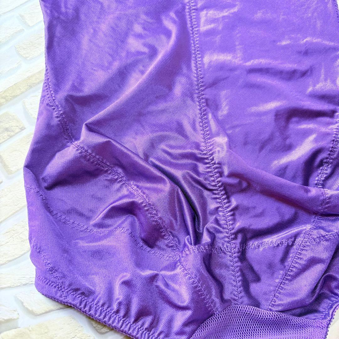 出品　シャンデール補正下着　ボディスーツD95 バイオレット冬用