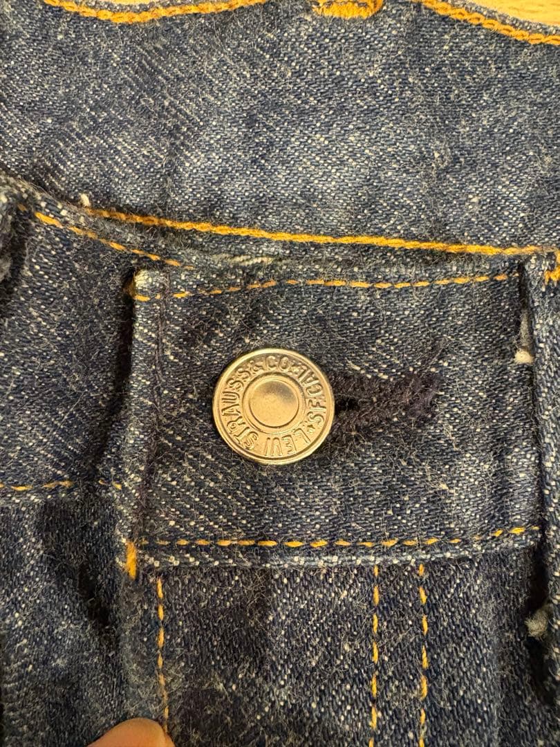 90s LEVI'S 501 USA製　濃紺　色残り良好　美品　刻印552