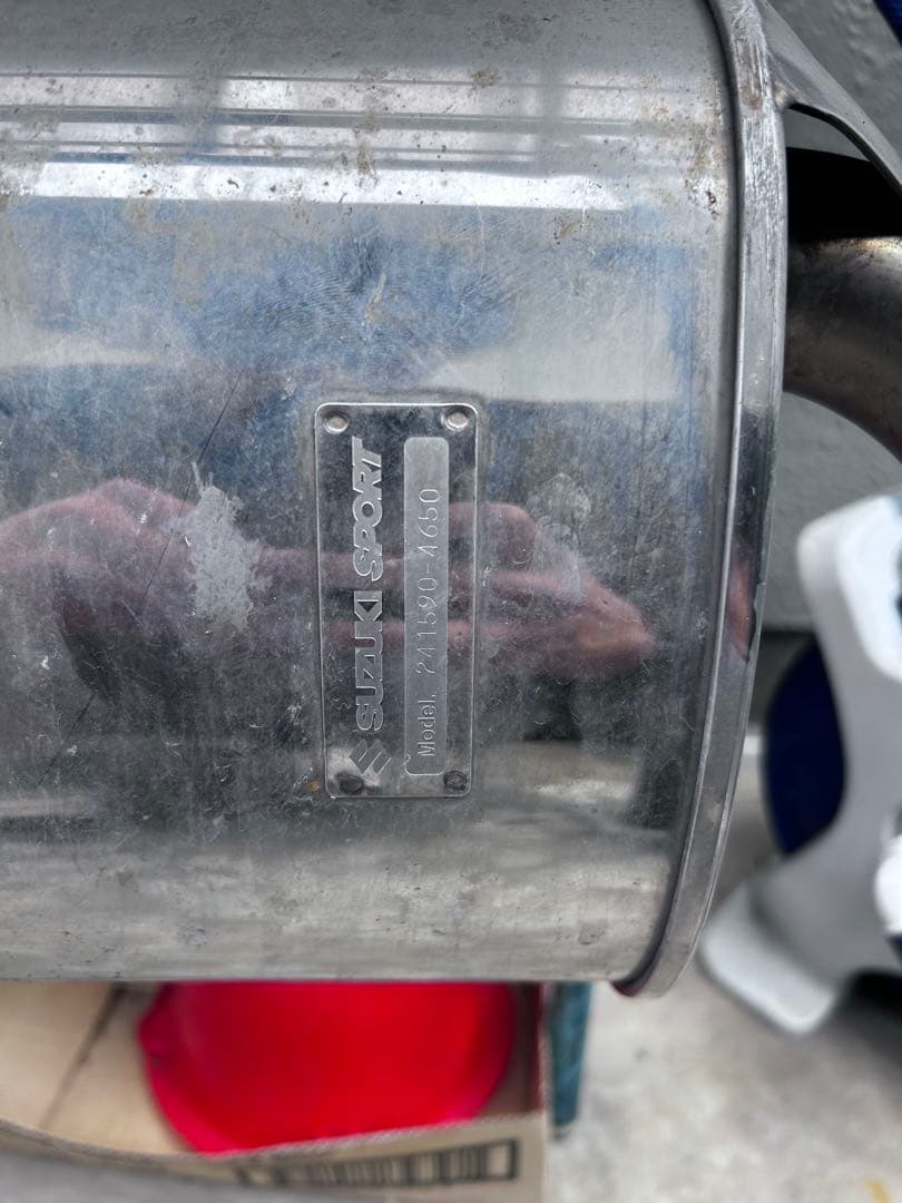 スズキスポーツ ステンレスマフラー