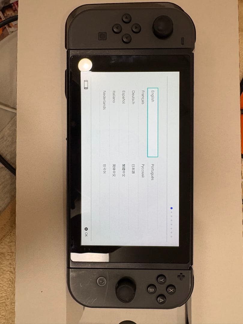 Nintendo Switch 本体 動作確認済み 付属品完備