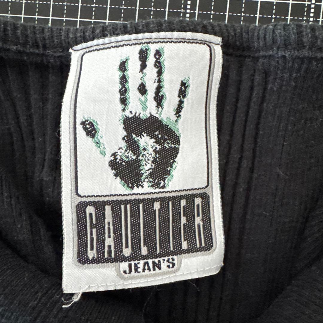 GAULTIER JEAN'S ブラックキャミソール