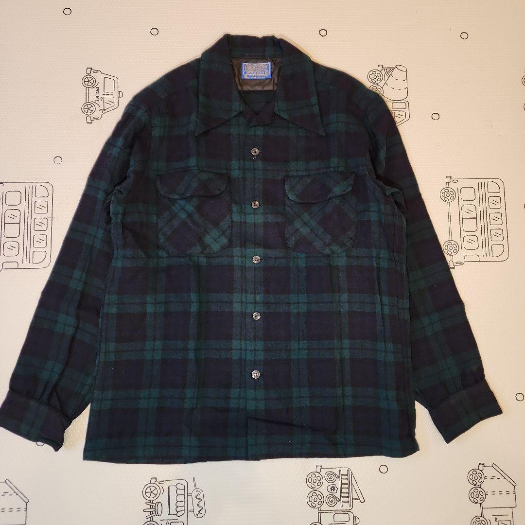 70年代　USA製　ペンドルトン　ボードシャツ