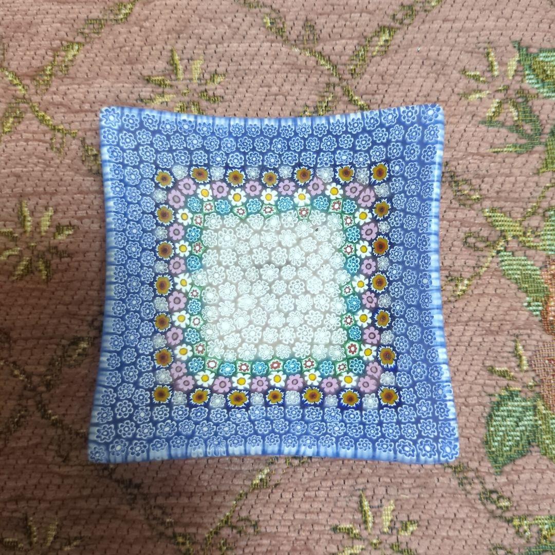 <値下げ> ムラーノガラス　プレート　小皿