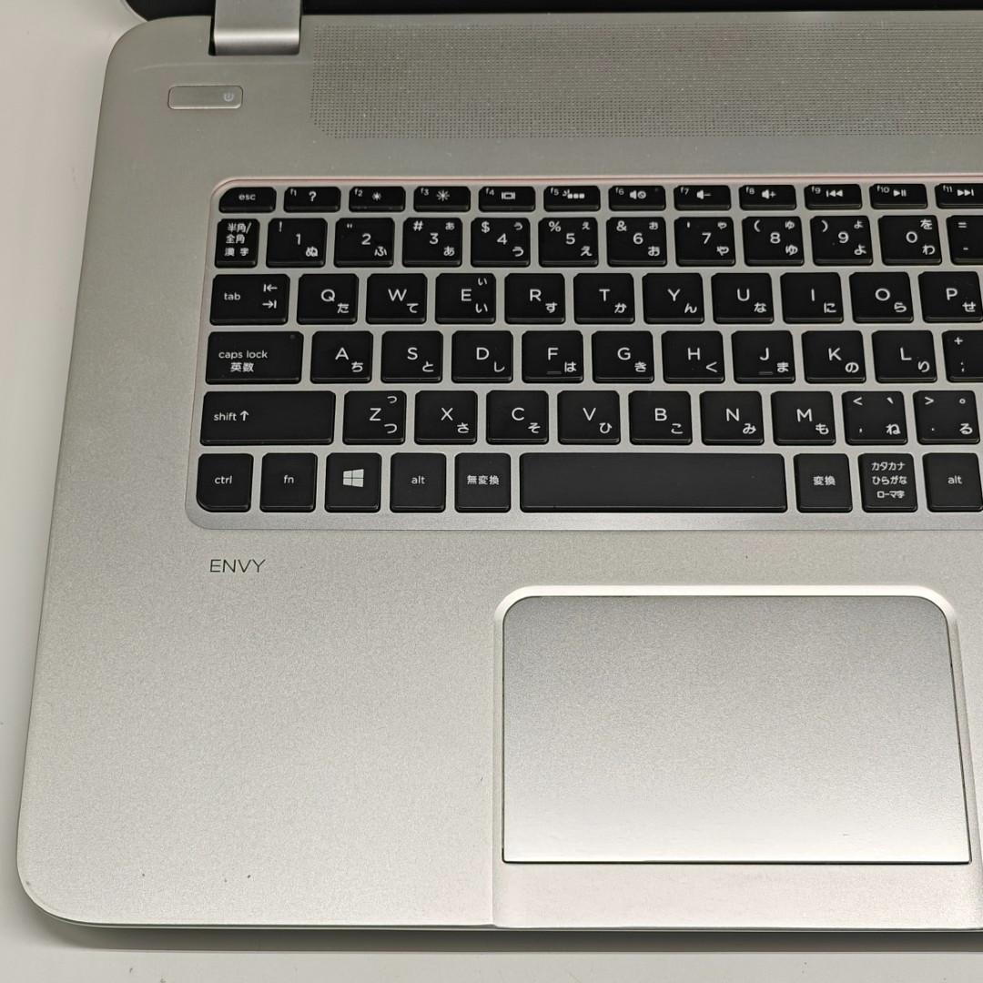 【HP】Envy 高速i7 SSD512GB 16GB 17.3インチノートPC