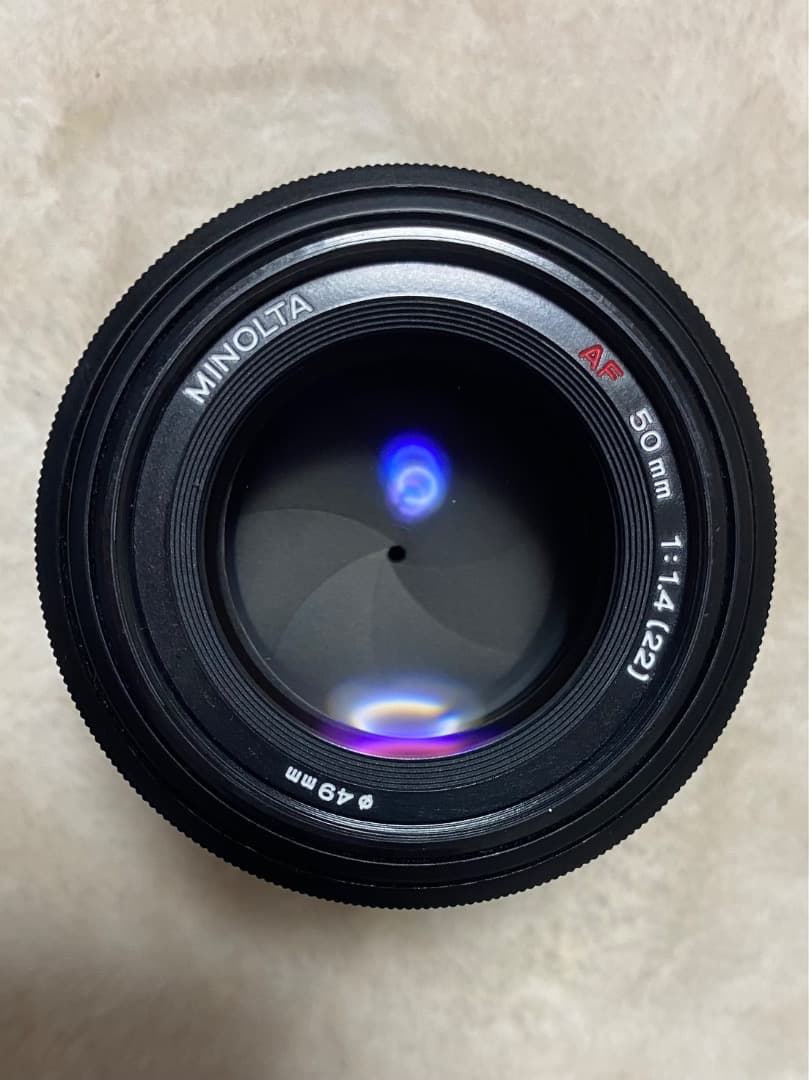 【美品】ミノルタ AF 50mm F1.4