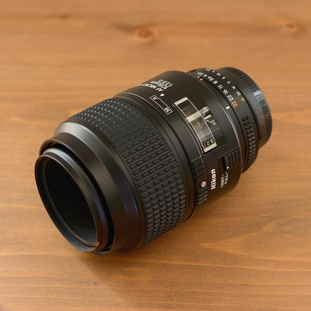 Nikon AF MICRO NIKKOR 105mm F2.8D　中古実用品