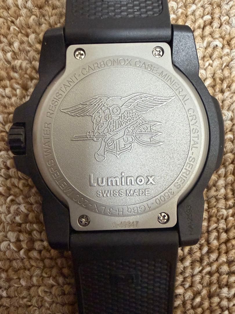 LUMINOX ブラック アナログ時計