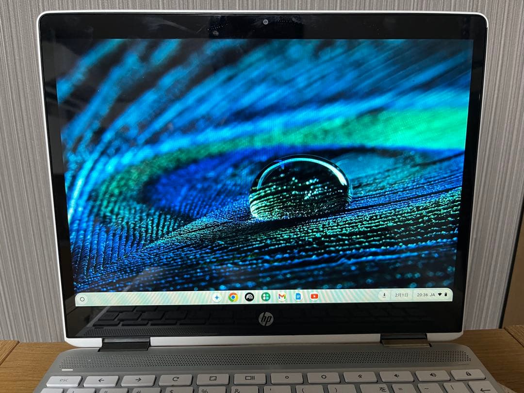 Chromebook本体 HP Chromebook X360 12b-ca002T