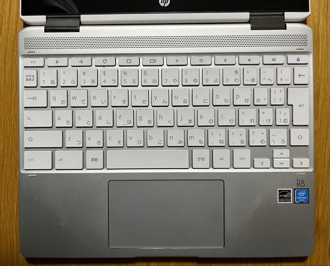 Chromebook本体 HP Chromebook X360 12b-ca002T