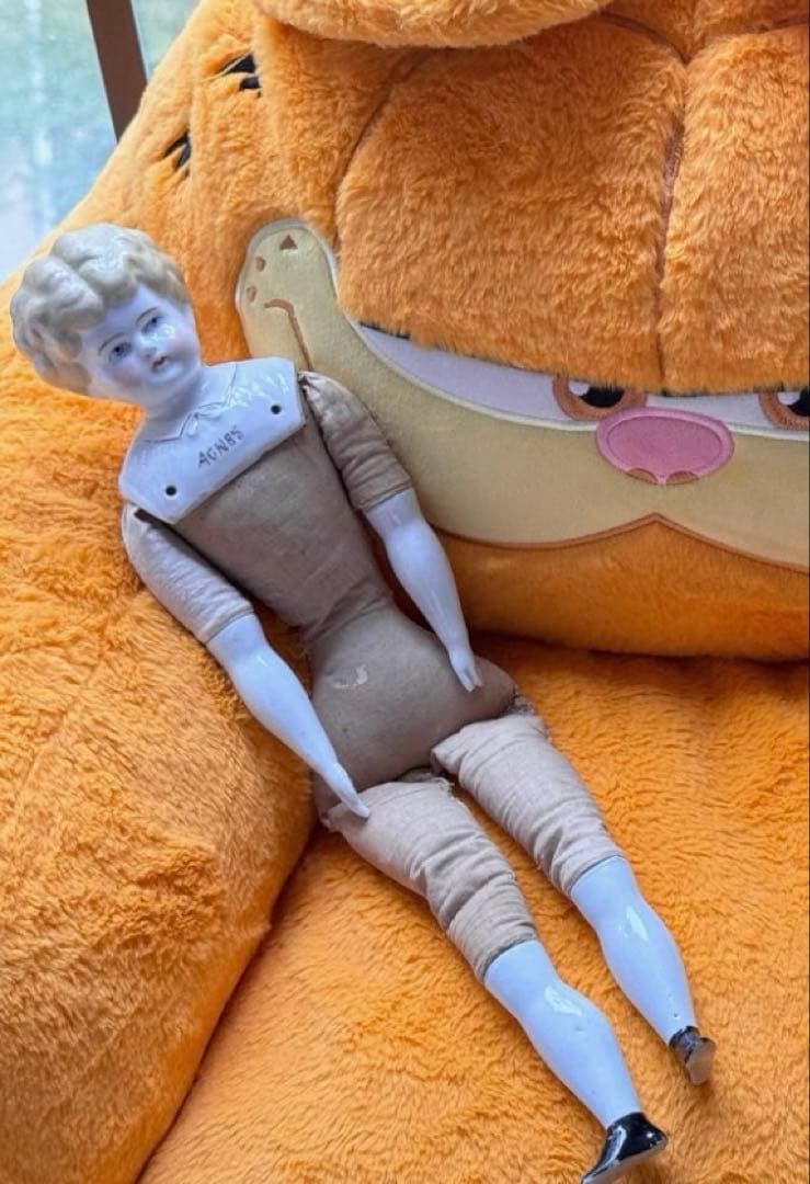 チャイナヘッド　ドール　ドイツ　アンティーク