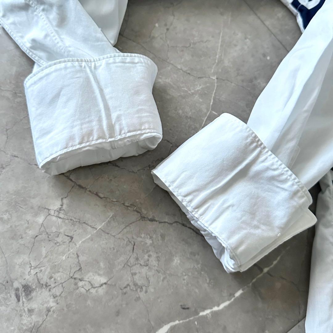 COMME des GARCONS SHIRTフラワー柄 切り替え シャツ S