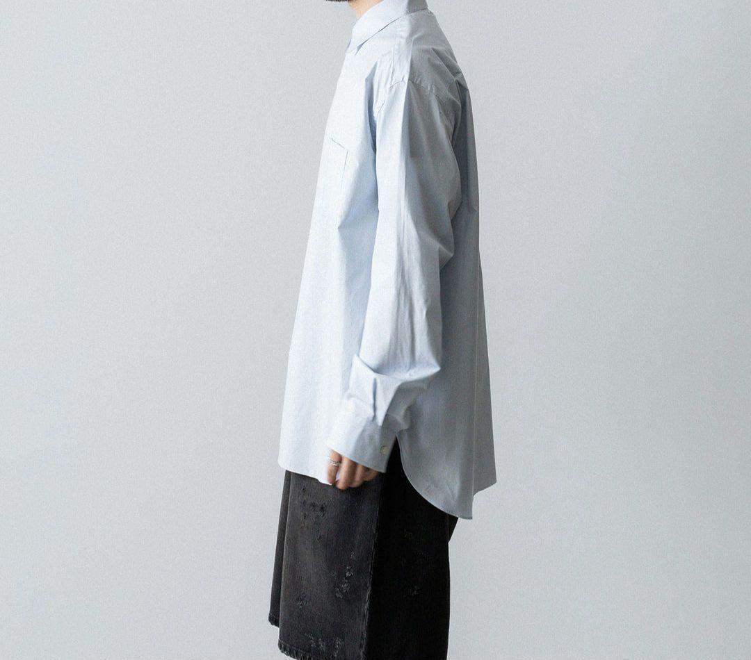 トップス stein 25AW SUVIN COTTON OVERSIZED SHIRT