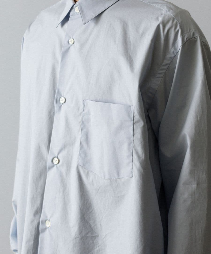 トップス stein 25AW SUVIN COTTON OVERSIZED SHIRT