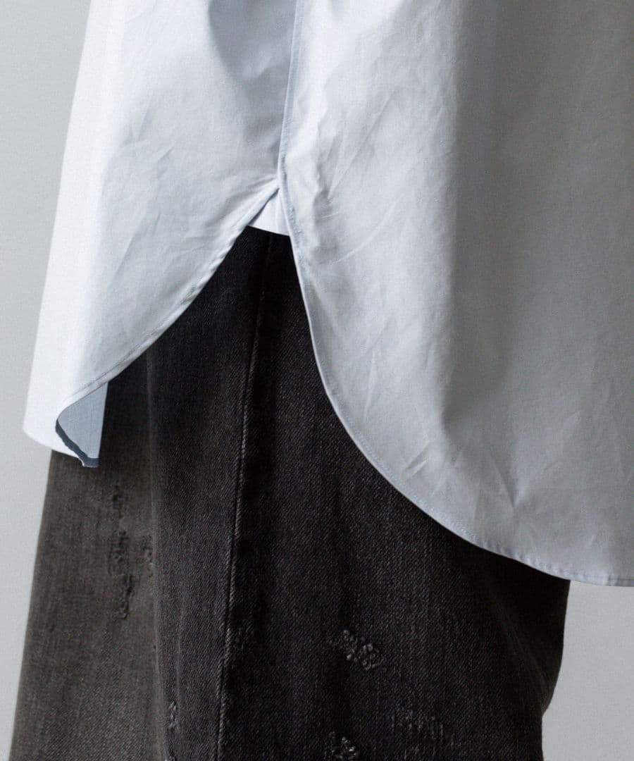 トップス stein 25AW SUVIN COTTON OVERSIZED SHIRT