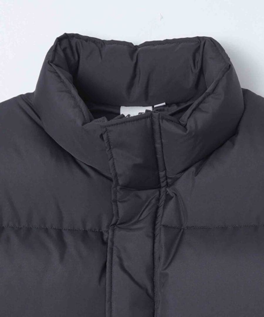 【新品】エックスガール ロゴテープ付きダウンジャケット ジャンパー 防寒 黒