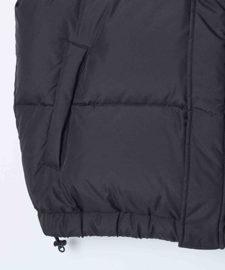 【新品】エックスガール ロゴテープ付きダウンジャケット ジャンパー 防寒 黒