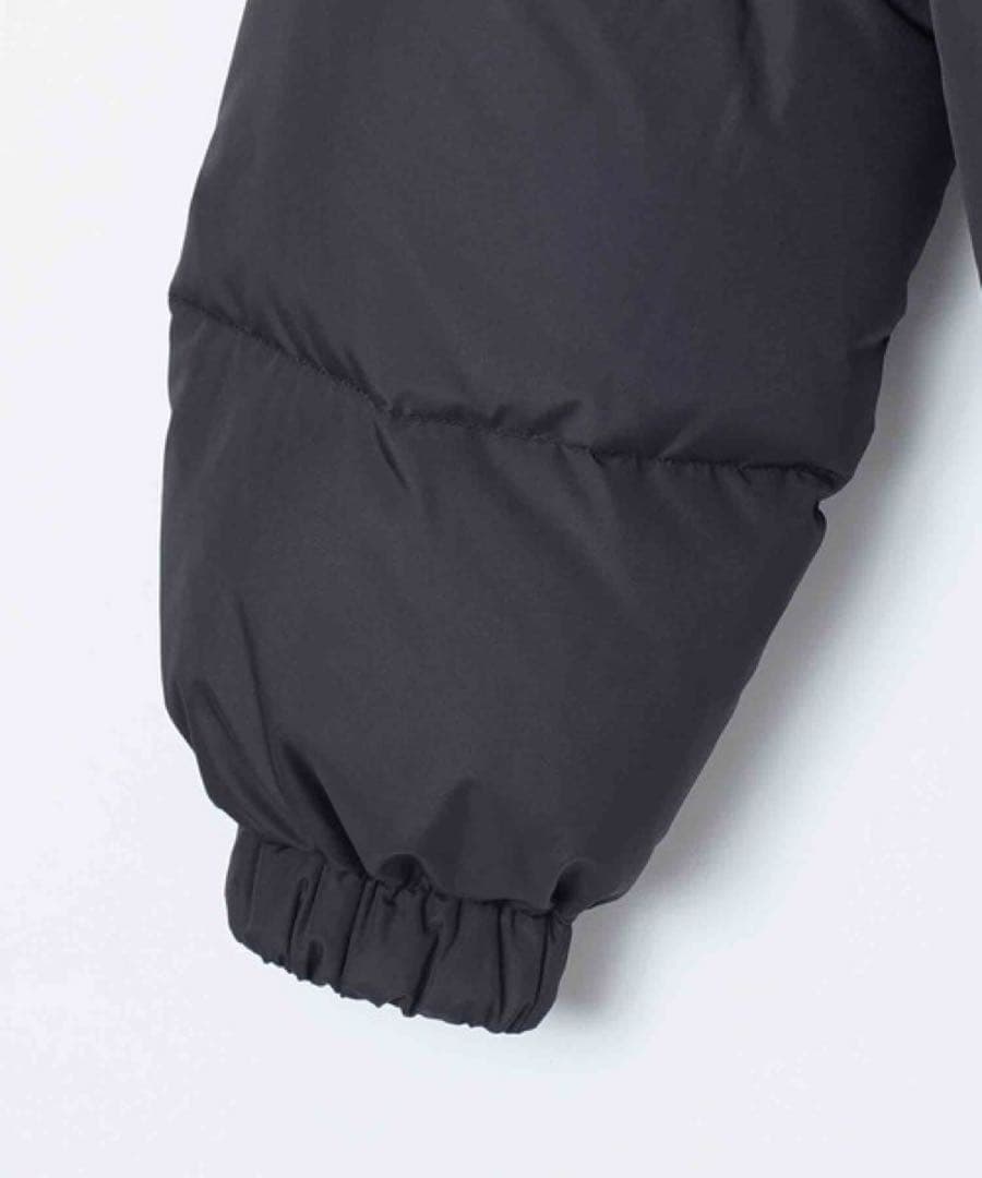 【新品】エックスガール ロゴテープ付きダウンジャケット ジャンパー 防寒 黒