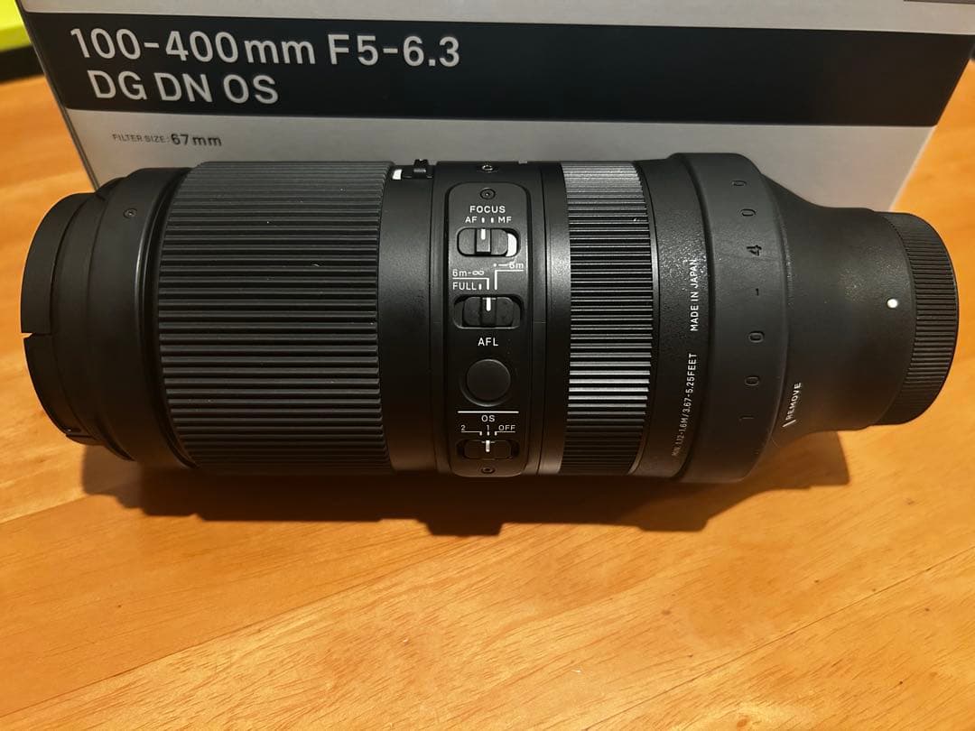 【美品】SIGMA 100-400mm F5-6.3 DG DN OS
