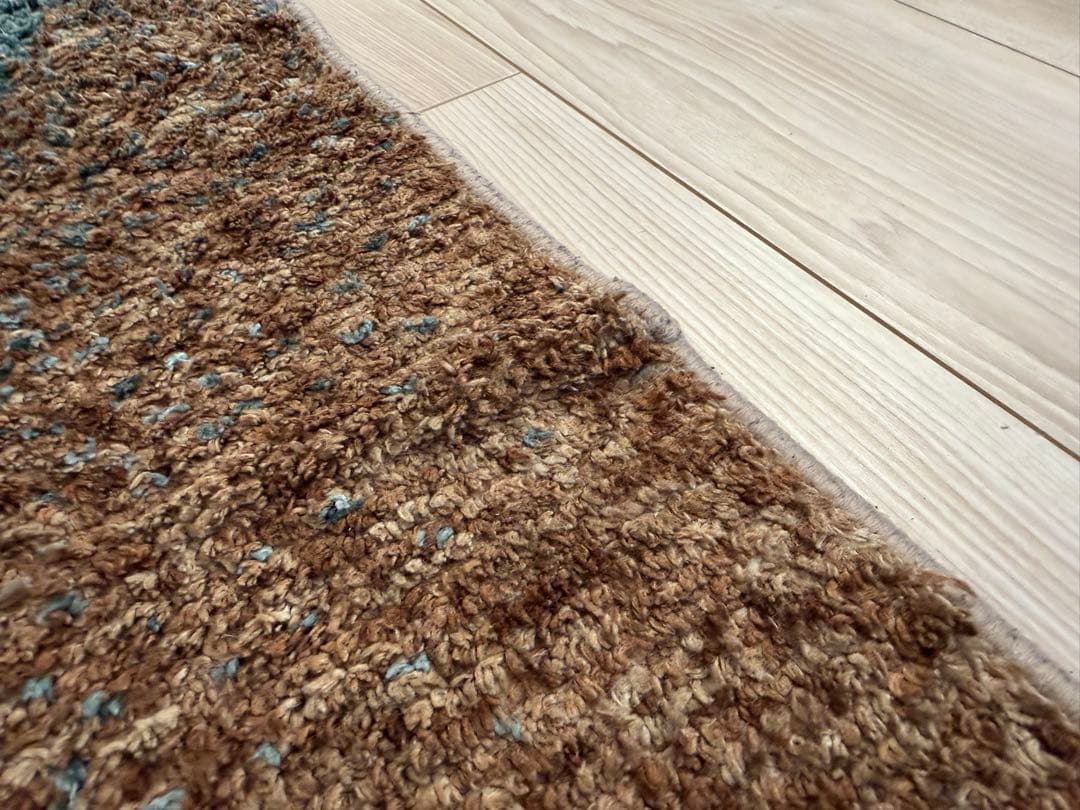 unico MOSTE ラグ 140×200 ブルーグリーン 定価27,500円