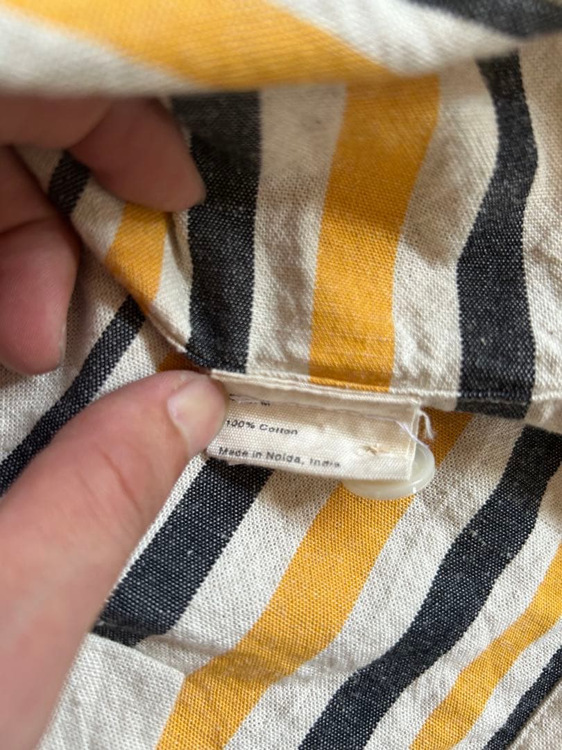 s*K様 BODE ボーダー シャツ