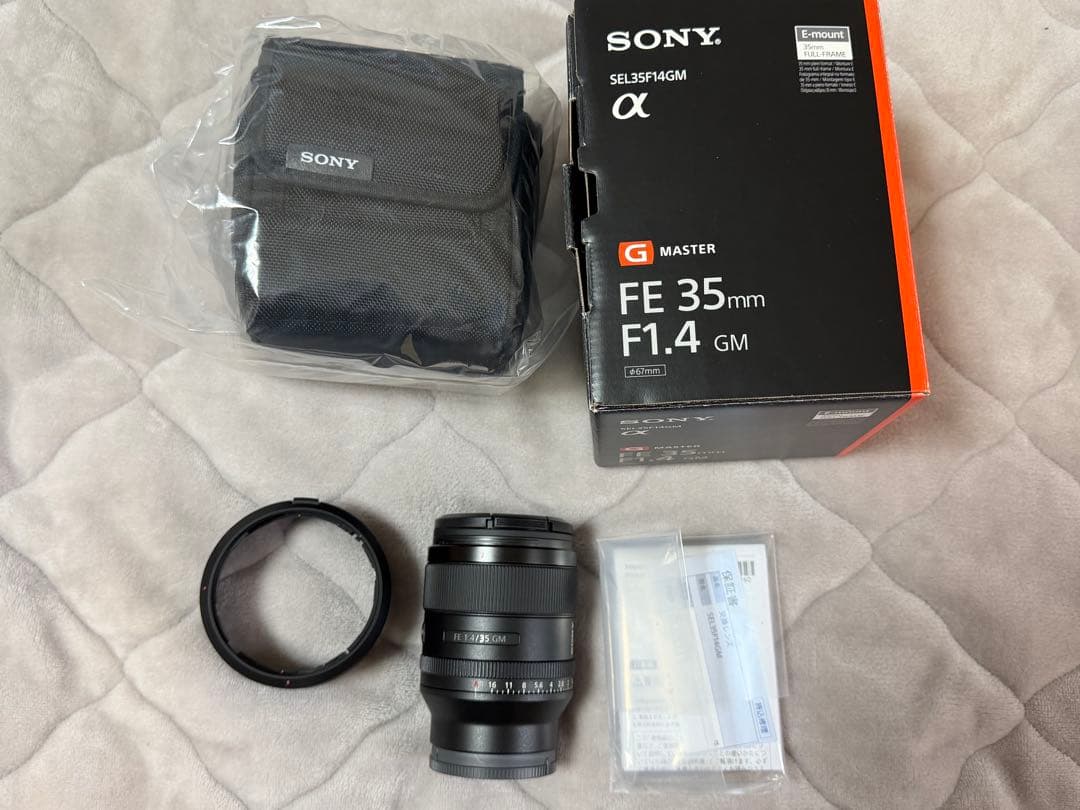 SONY FE35mm F1.4 GM SEL35F14GM中古美品