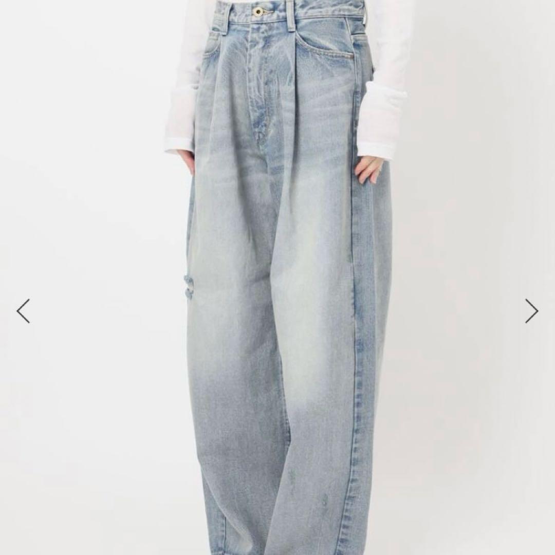 Spick&span 5 1/2 TUCKBARREL DENIM サイズ28