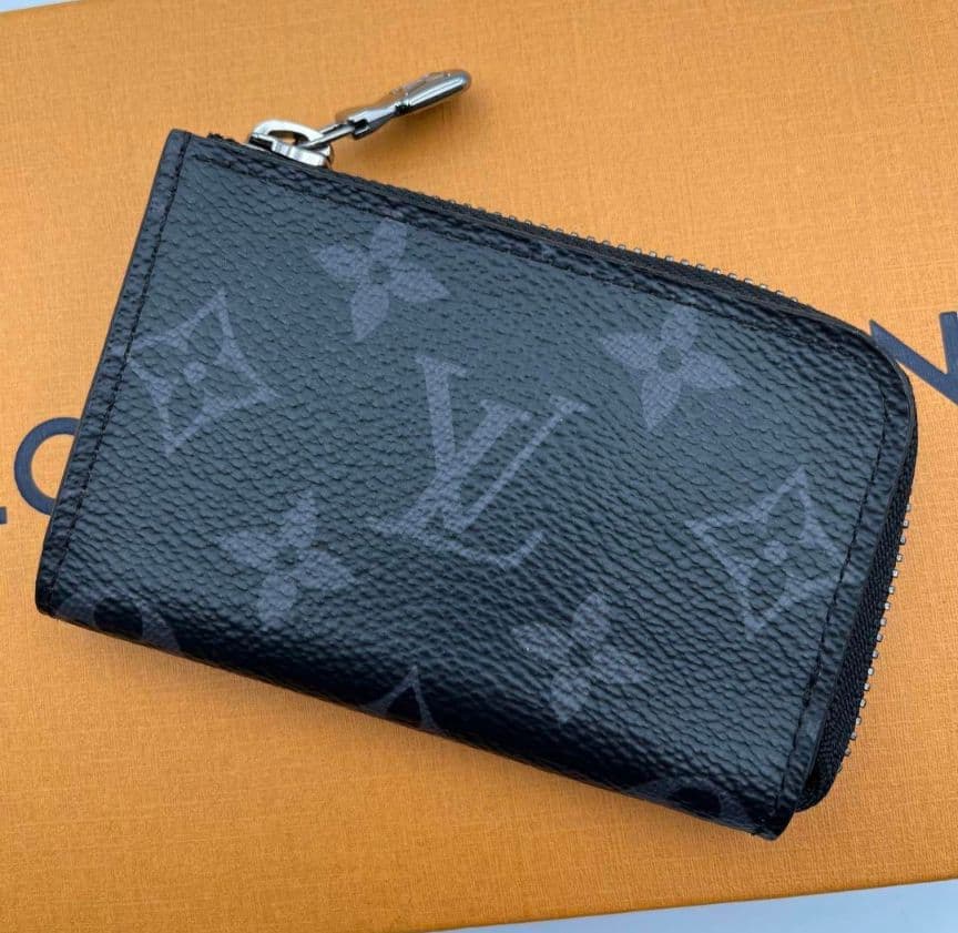 未使用級　ルイヴィトン　パース　ポルトモネ　ジュール　エクリプス　黒