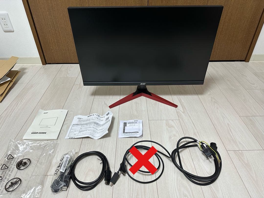 Acer エイサー ゲーミングモニター 27インチ 165Hz フルHD 美品