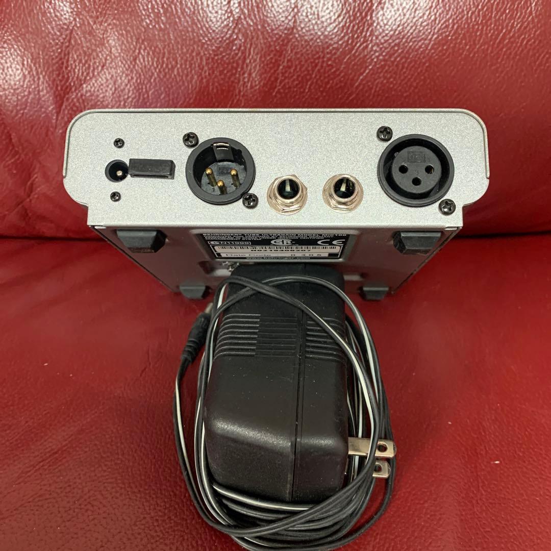 アンプ Behringer TUBE ULTRAGAIN MIC100