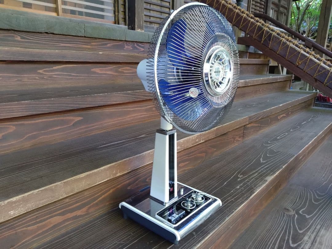 東芝　卓上扇風機　H-30D16 昭和51〜52年製　レトロ