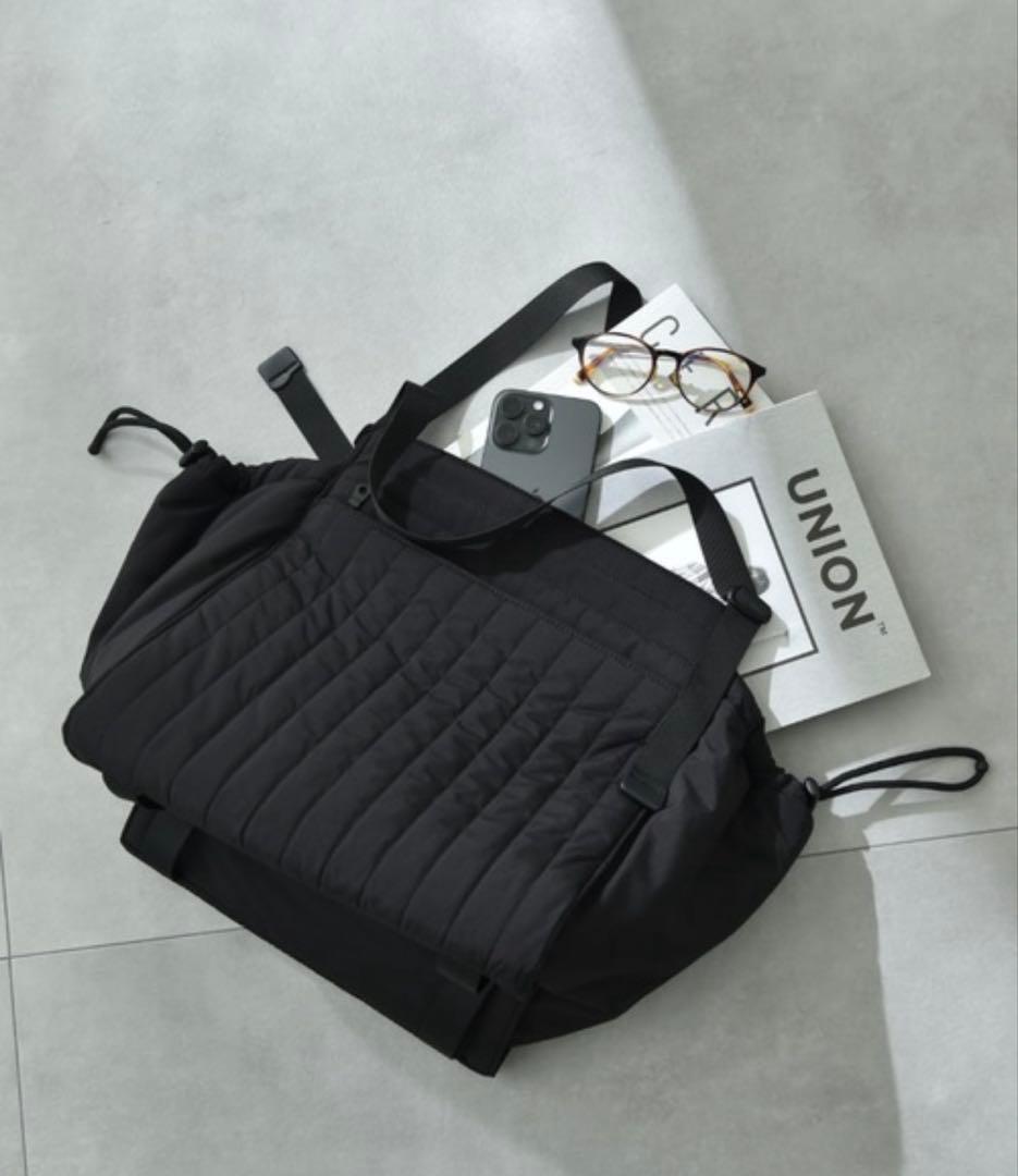 トートバッグ 「ＳＯＬＰＲＥＳＡ」ＮＹＬＯＮ　ＱＵＩＬＴＩＮＧ　ＴＯＴＥ　ＢＡＧ