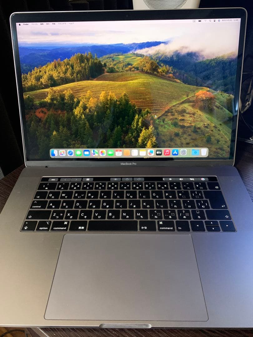 MacBook Pro 2019 15インチ i9 32GB 4TB