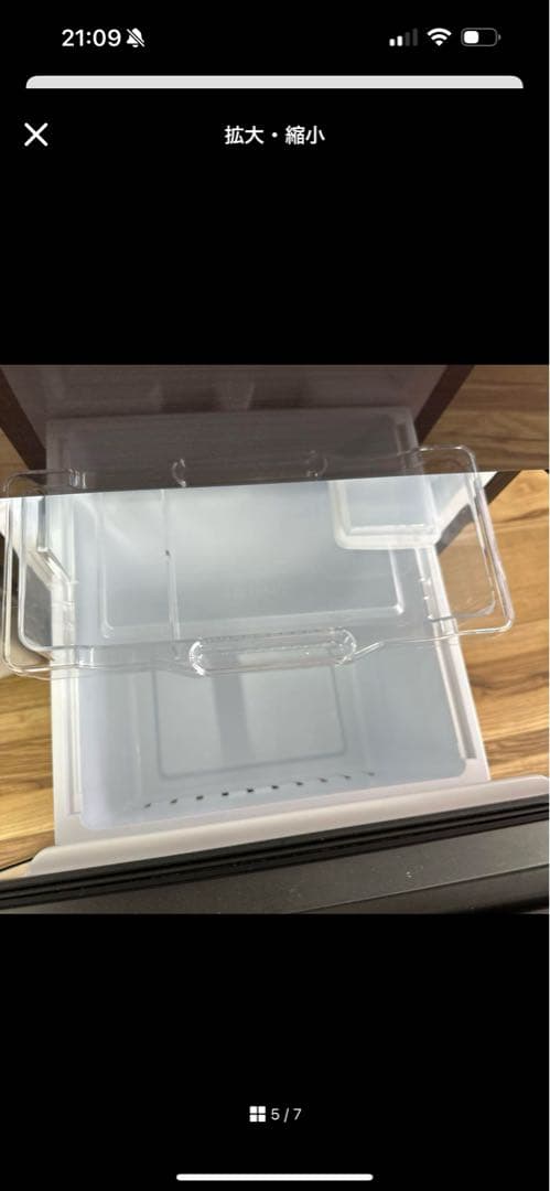 取りに来られる方安くします‼️ハイセンス　冷蔵庫　2020年　154L おしゃれ鏡