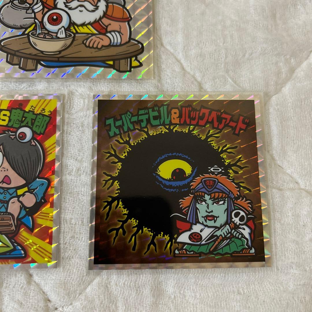 ビックリマン　ゲゲゲの鬼太郎　コラボ　BIGシール　３枚セット