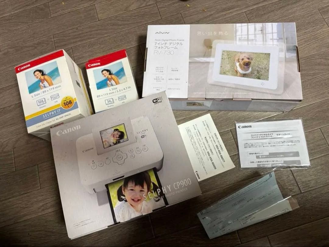 Canon Selphy CP900 写真プリンターセット