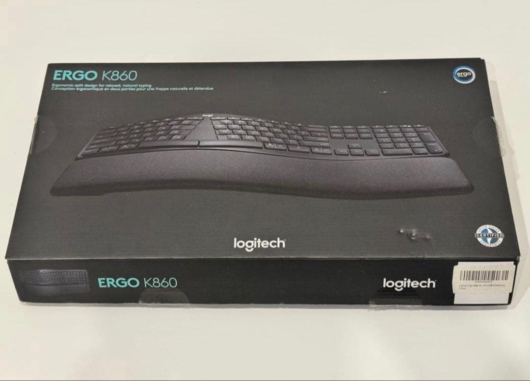 Logitech ERGO K860 英語配列 キーボード 本体