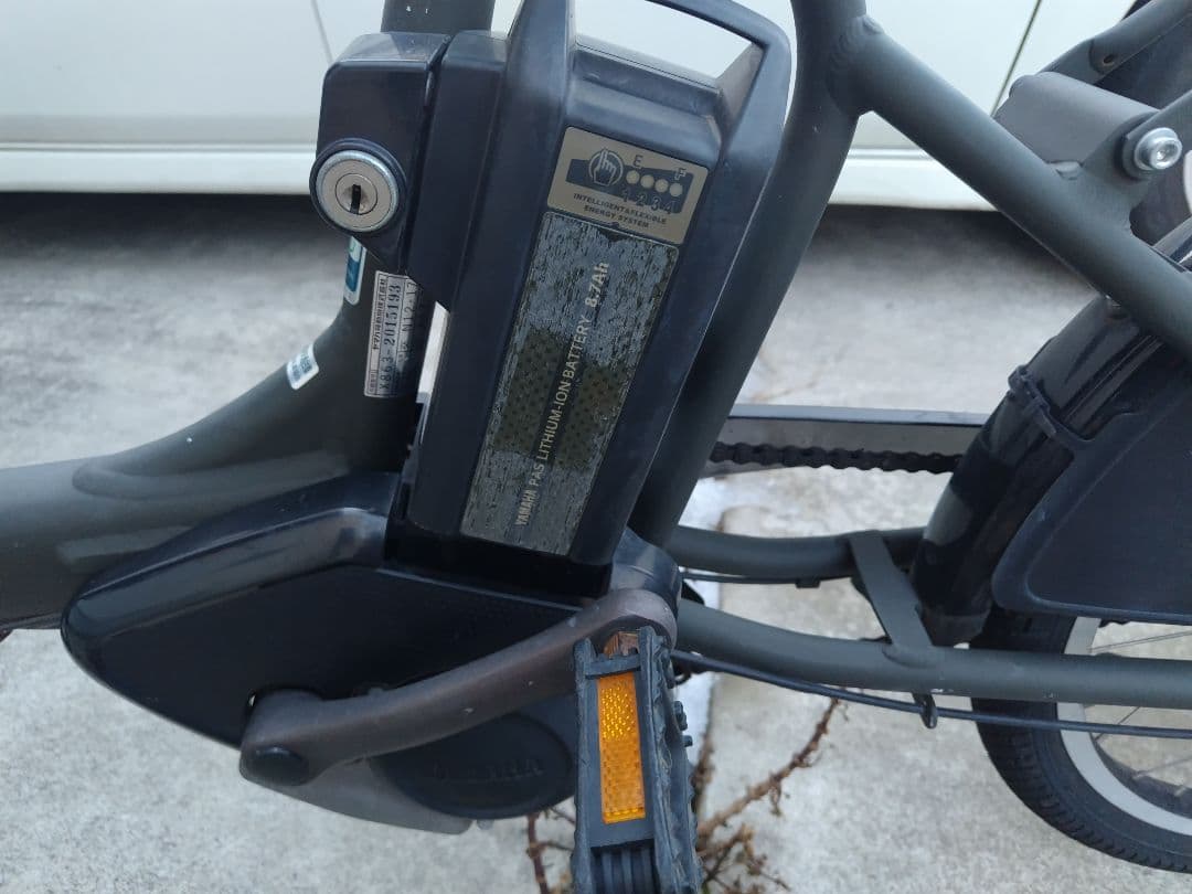 ヤマハPASKiss 電動アシスト自転車 チャイルドシート付き