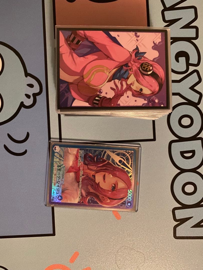 ワンピースカード　青紫レイジュ　デッキ