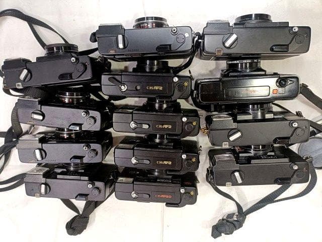 Konica C35 コンパクトカメラ 13台 まとめ/AF2D MFD EF